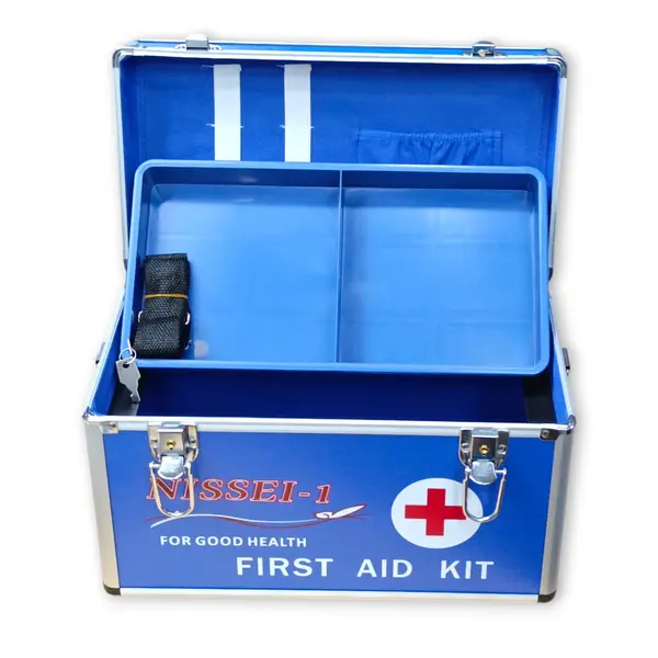 Nissei-1 Empty Durable Plastic Medical First Aid Box  – View 3