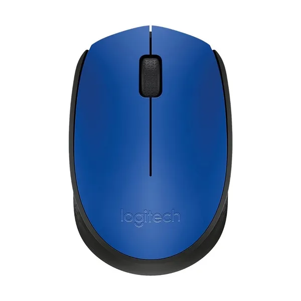 Logitech M170 Wireless Optical Mouse – Color: Blue – View 1