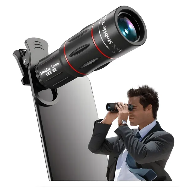 18x Optical Zoom Telescope Mobile Camera Lens – View 3