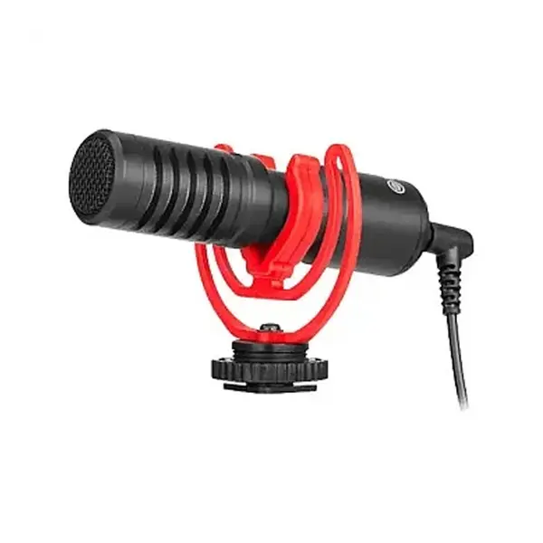 Boya BY-MM1+ Condenser Super-cardioid Shotgun Microphone – View 1