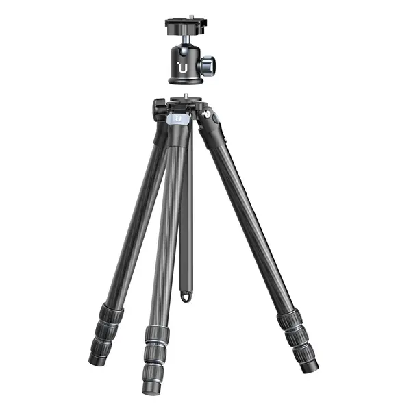 Ulanzi MT-60 Carbon Fiber Portable Travel Tripod – View 2