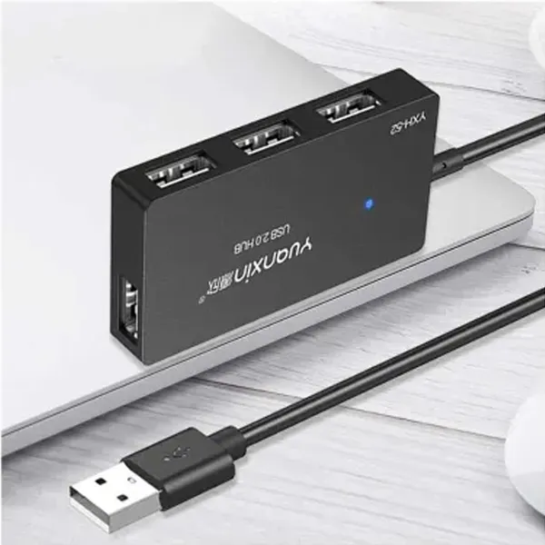 Yuanxin YXH-52 Multiport 4-in-1 USB Hub – View 3