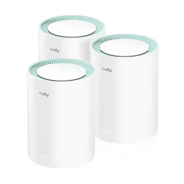 Cudy M1300 AC1200 Dual Band Gigabit Mesh Router (3 Pack) – View 1