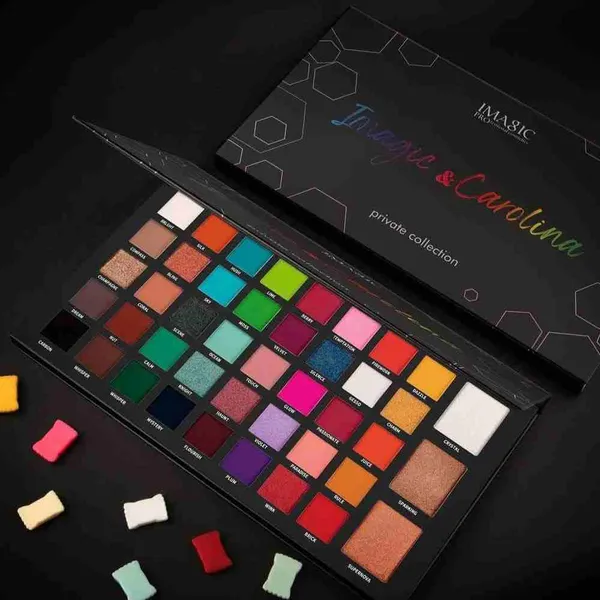 IMAGIC Carolina 43 Colors Long-Lasting Wear Eyeshadow Palette – View 2