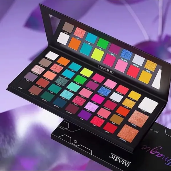 IMAGIC Carolina 43 Colors Long-Lasting Wear Eyeshadow Palette – View 3