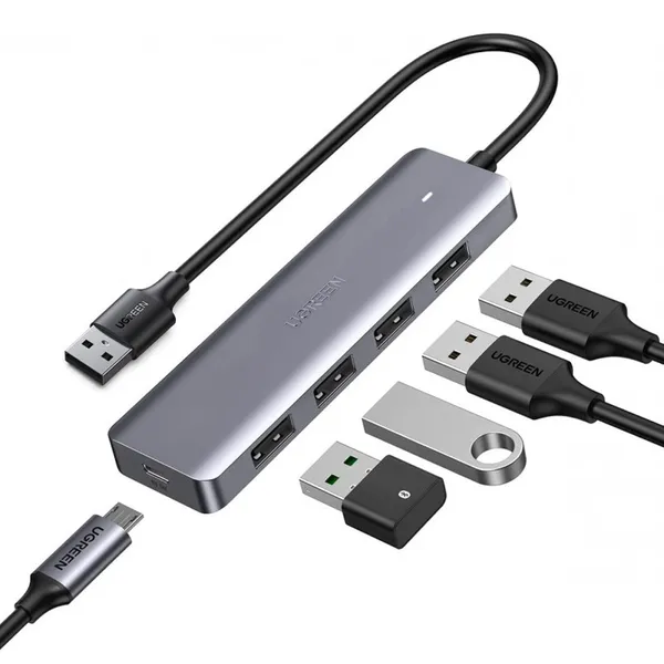 Ugreen 4 Port USB 3.0 HUB – View 2