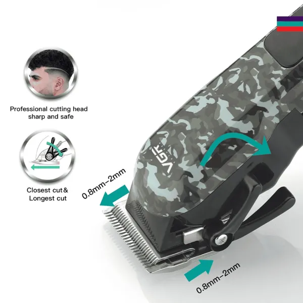 VGR V-665 Professional Hair Clipper Trimmer – View 4