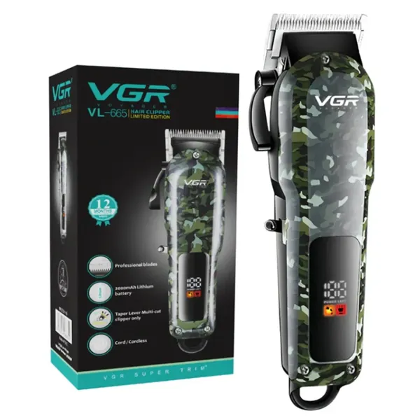 VGR V-665 Professional Hair Clipper Trimmer – View 5