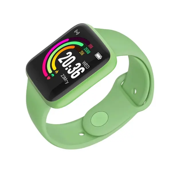 Zopsc Y68 Waterproof Bluetooth Sport Smart Band – Color: Green – View 2