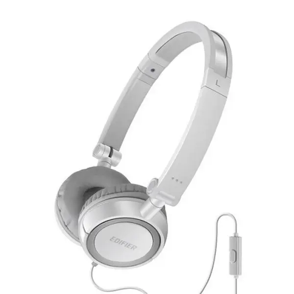Edifier P650 3.5mm Single Wired Headphone – Color: White – View 2