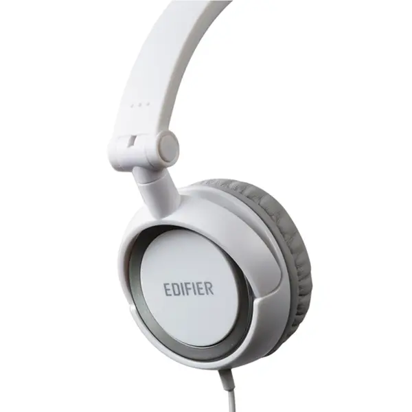 Edifier P650 3.5mm Single Wired Headphone – Color: White – View 3