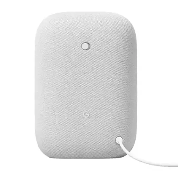 Google Nest Audio Voice Assistant Smart Speaker – Color: White – View 1