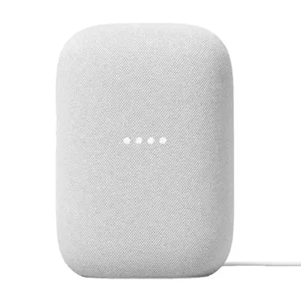 Google Nest Audio Voice Assistant Smart Speaker – Color: White – View 2