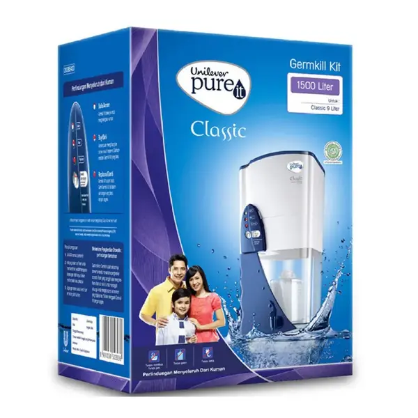 Pureit Classic 23L Non-Electric 4-Stage Filtration Gravity-Based Water Purifier  – View 2