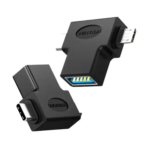 Vention CDIB0 Compact Design with Durable Build OTG Adapter – View 3