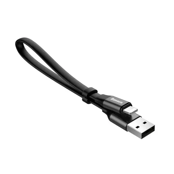 Baseus Nimble 23cm Lightning 2A Fast Charging & Data Sync Cable – View 3