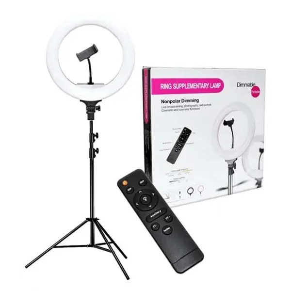 Led Ring Light Supplementary Lamp 36 cm With Remote – View 1