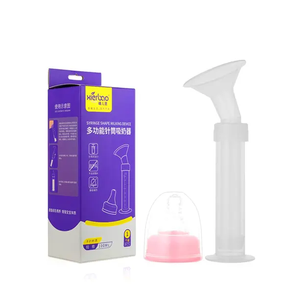 Syringe Type Standard Neck Cylinder Milk Breast Pump – View 5