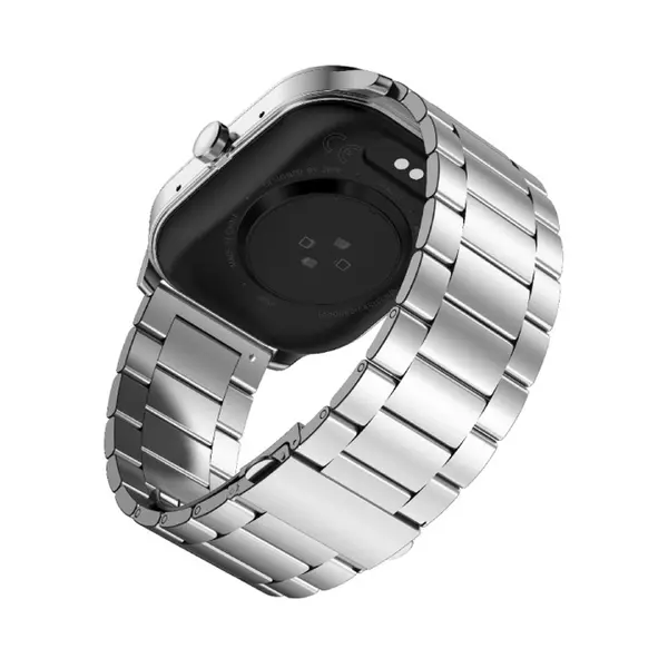 Amazfit Pop 3S Metalic AMOLED Display Smartwatch  – Color: Silver – View 2