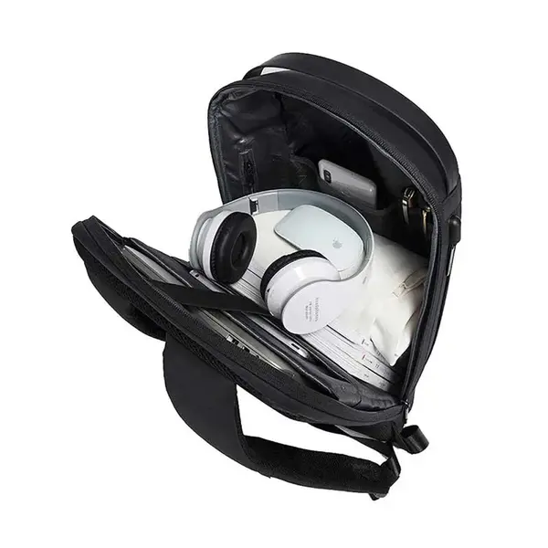 Bange BG-7225 Waterproof Anti-theft Laptop Backpack – Color: Gray – View 3