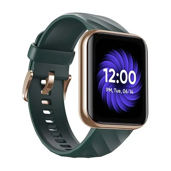 DIZO Watch D Talk Bluetooth Call Smart Watch – Color: Green – View 1