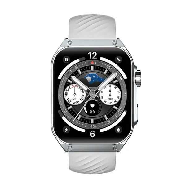 Haylou S8 Bluetooth Calling Smartwatch – Color: Silver – View 2