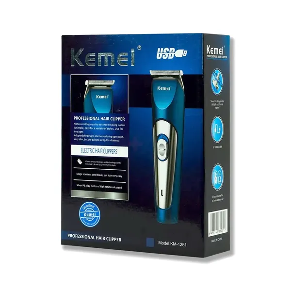 Kemei KM-1251 Professional 3 Length Settings Hair Trimmer for Men – View 6
