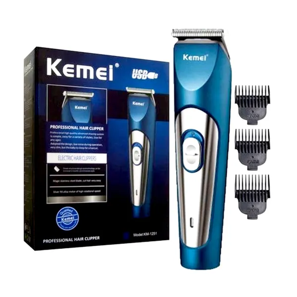 Kemei KM-1251 Professional 3 Length Settings Hair Trimmer for Men – View 5