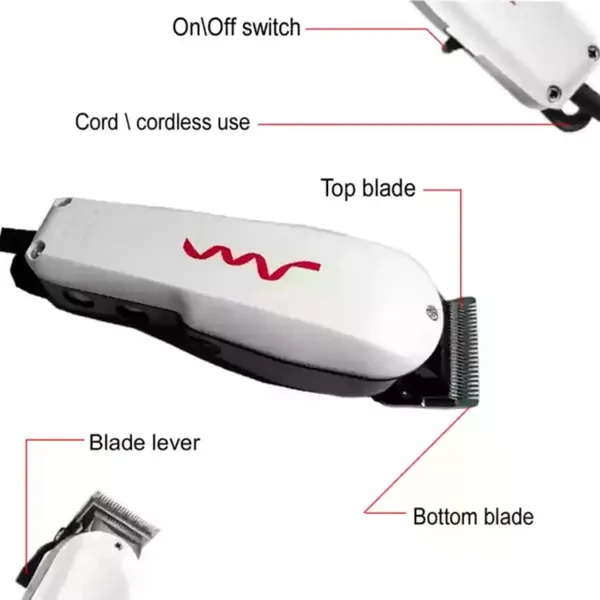 Kemei KM-8831 Electric Hair Clipper Trimmer – View 3