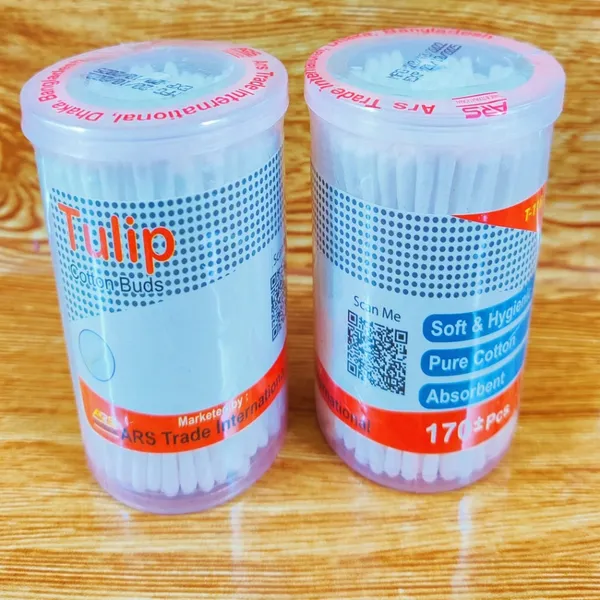 Baby Premium Quality Cotton Buds CN 170 Plus Pcs 1 Dibba – View 3