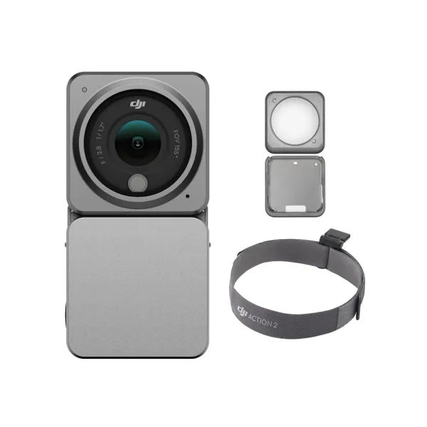 DJI Action 2 With Extended Battery Module Action Camera – View 2