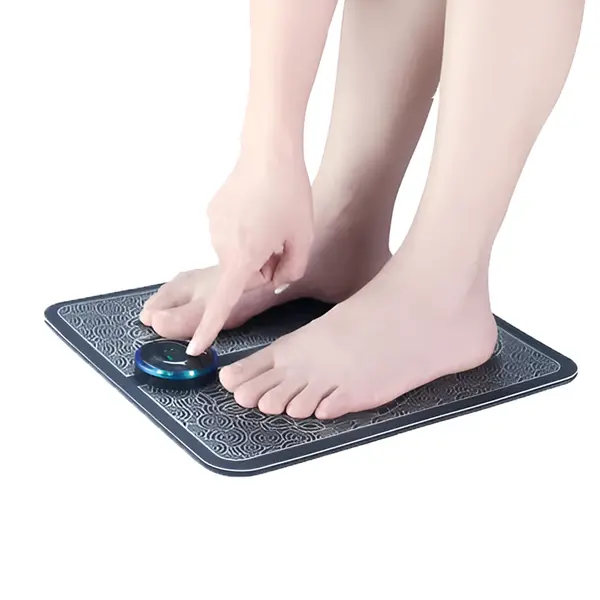 Portable Electric EMS Foot Massager Mat for Leg & Foot Relaxation – View 2