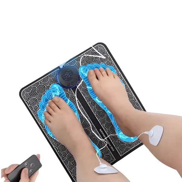 Portable Electric EMS Foot Massager Mat for Leg & Foot Relaxation – View 3