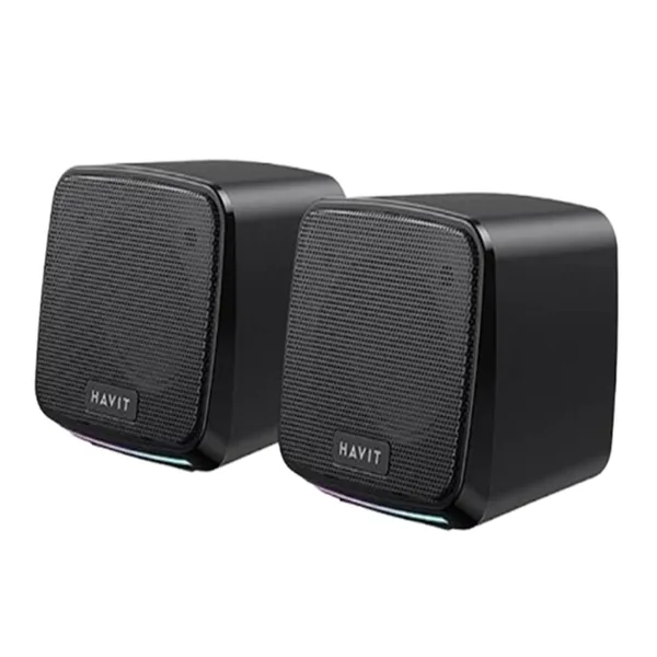 Havit SK764 Wired Stereo Speaker with LED Lighting – View 2