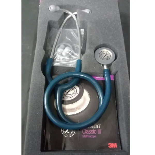 27 inches Littmann 5623 Classic – III Monitoring Stethoscope Caribbean Blue Tube – View 4