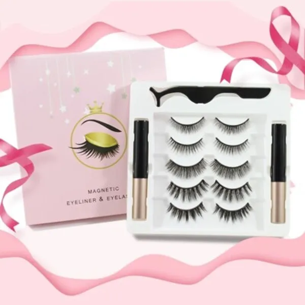 Parlour Magnetic Eye Liner & Eye Lashes Eyelashes – View 4
