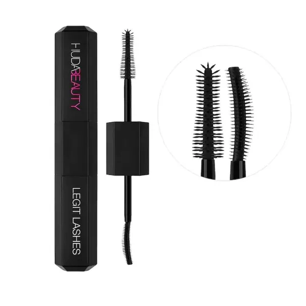 Huda Beauty - Legit Lashes Double-ended Volumizing And Lengthening Mascara – View 1