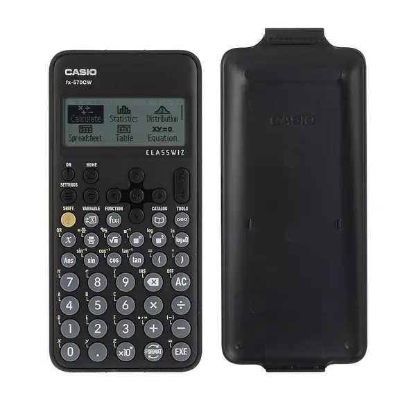 Casio Fx-570CW Black Non-Programmable Scientific Calculator – View 4