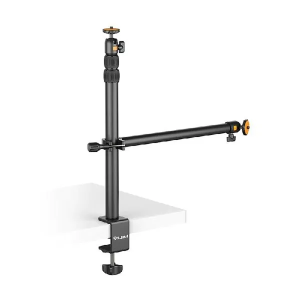 Ulanzi VIJIM-LS02 Camera Desk Mount Stand With Auxiliary Holding Arm – View 1
