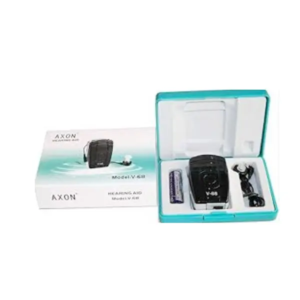 Axon V-68 Imported Powerful Telephone Pocket Hearing Aids – View 3