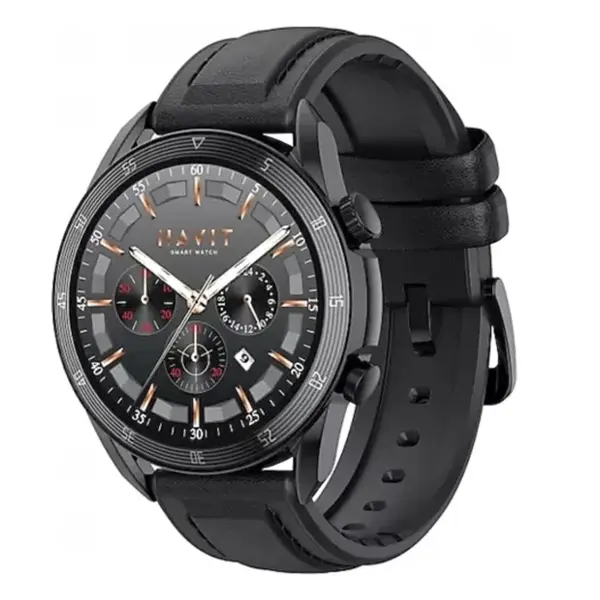 Havit M9030 Pro Bluetooth Waterproof Smart Watch – Color: Black – View 1