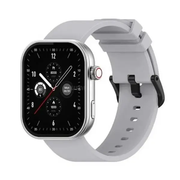 Zeblaze Btalk Plus Voice Calling Smartwatch – Color: Silver – View 1