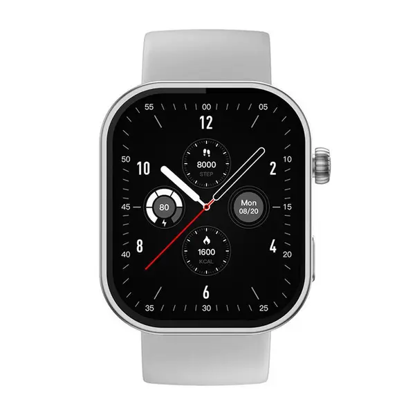 Zeblaze Btalk Plus Voice Calling Smartwatch – Color: Silver – View 2