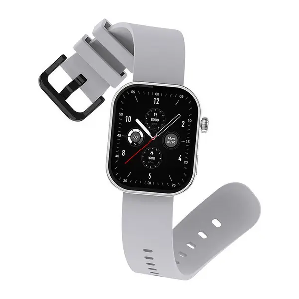 Zeblaze Btalk Plus Voice Calling Smartwatch – Color: Silver – View 3