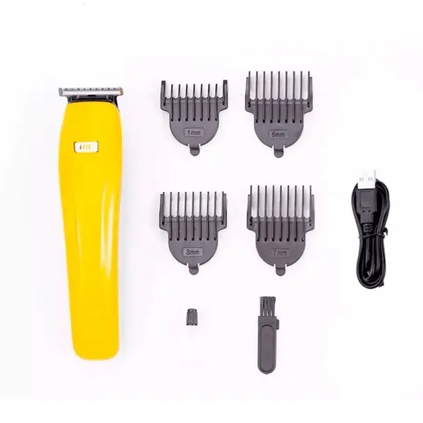 HTC AT-530 Hair And Beard Trimmer For Men-Yellow – View 2