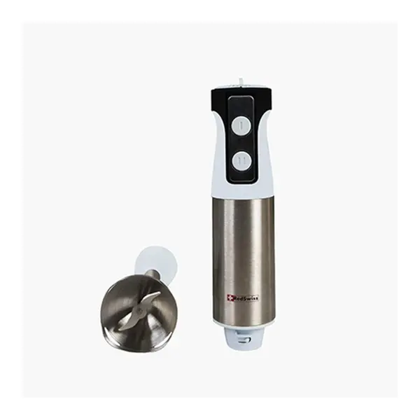 Red Swiss RSHB-1059 White with Silver Coated Hand Blender – View 2