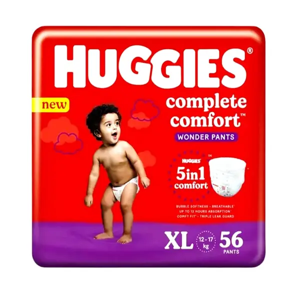 Huggies Dry Xpert Channel Pants System Baby Diaper – Quantity: 56 pcs – View 1