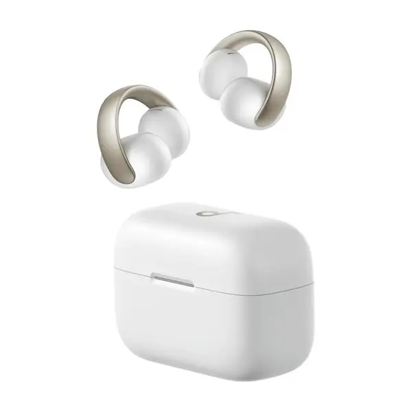 Anker Soundcore AeroClip Open-Ear Clip-On Earbuds – Color: White – View 1