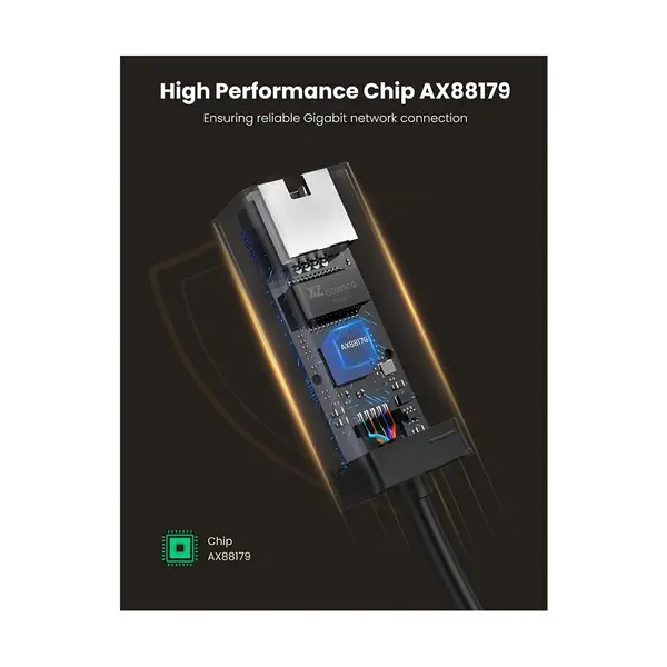 Ugreen CR111 USB 3.0 to Gigabit Ethernet Lan Adapter – View 2