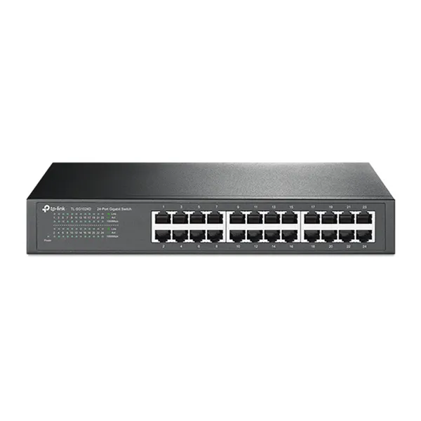 TP-link TL-SG1024D 24-Port Gigabit Network Rackmount Switch – View 1